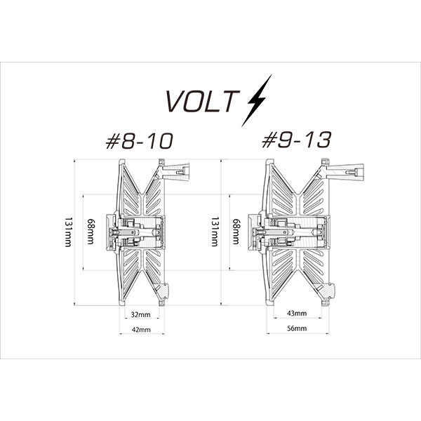 K.Bullet VOLT Fly Reel 8-10 / 9-11