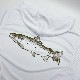 ON THE WATER - LONG SLEEVE "BROWN TROUT" SUN HOODY