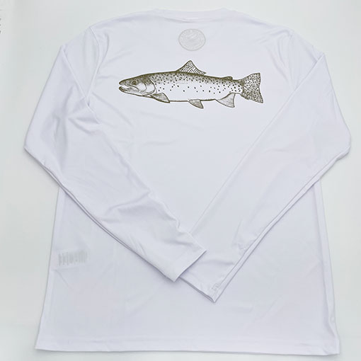 ON THE WATER - LONG SLEEVE "BROWN TROUT" SUN SHIRT