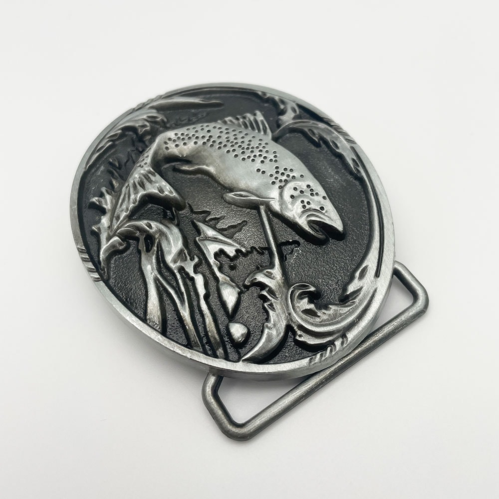 TROUT プレートベルトバックル