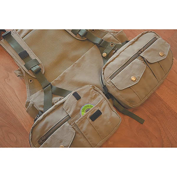 ON THE WATER コンバーチブルベスト ON THE WATER コンバーチブルベスト(3WAY CONVERTIBLE VEST)