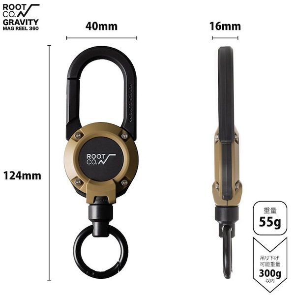 ROOT CO ޥͥå¢꡼륫ӥ GRAVITY MAG REEL 360