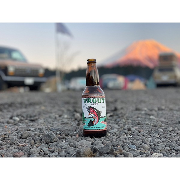 TROUT BEER ȥ饦ȥӡ ʥۥ磻ȥ 330ml