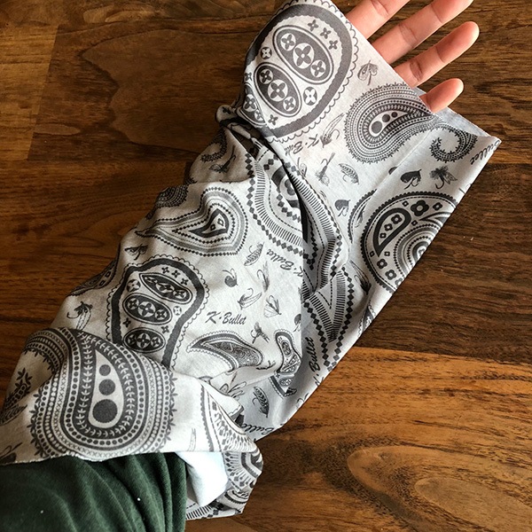 NEW フェイスマスク（毛針＋ペイズリー柄）