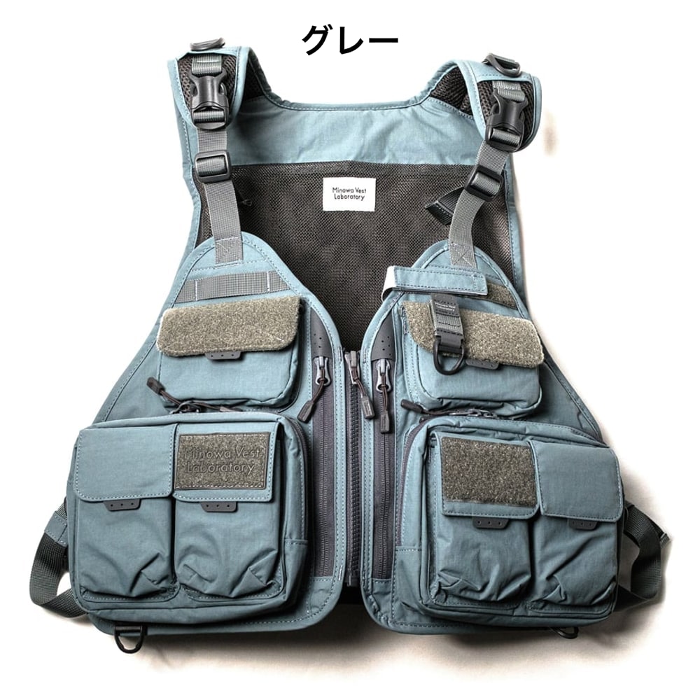 FTC フィッシングベスト MINOWA 3way Trout Fishing Vest Ver.2【3wayトラウトフィッシング