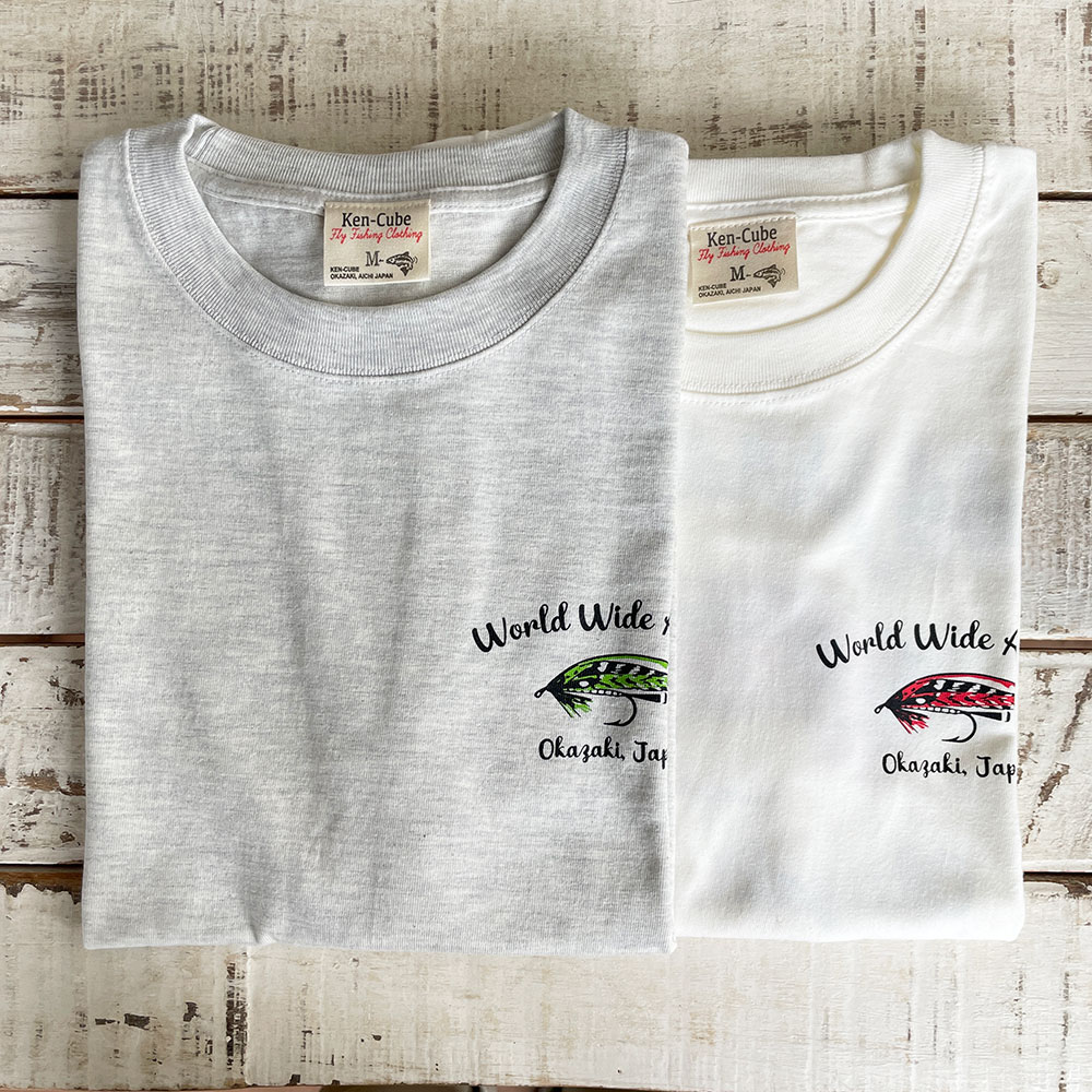 World Wide Anglers Tシャツ（フライロゴ）2025 (WWA-25-03)