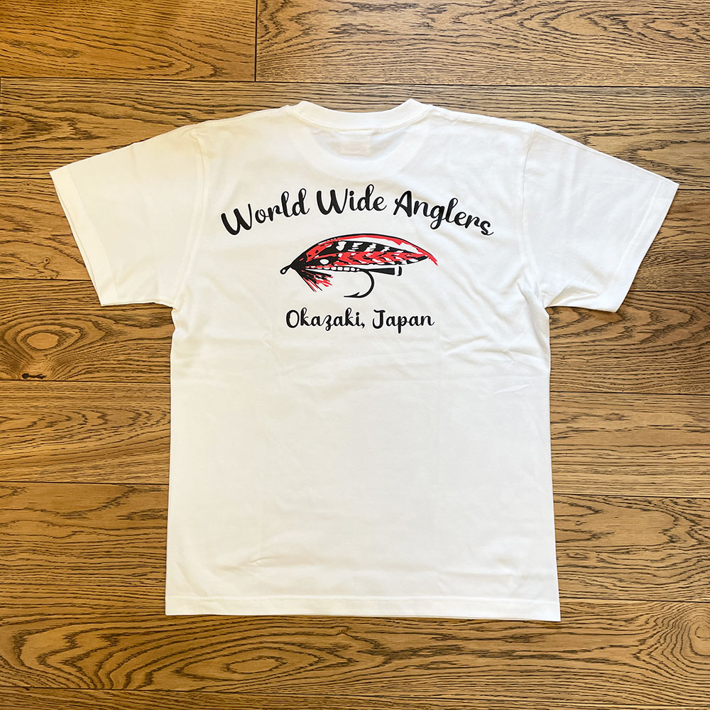 World Wide Anglers Tシャツ（フライロゴ）2025 (WWA-25-03)