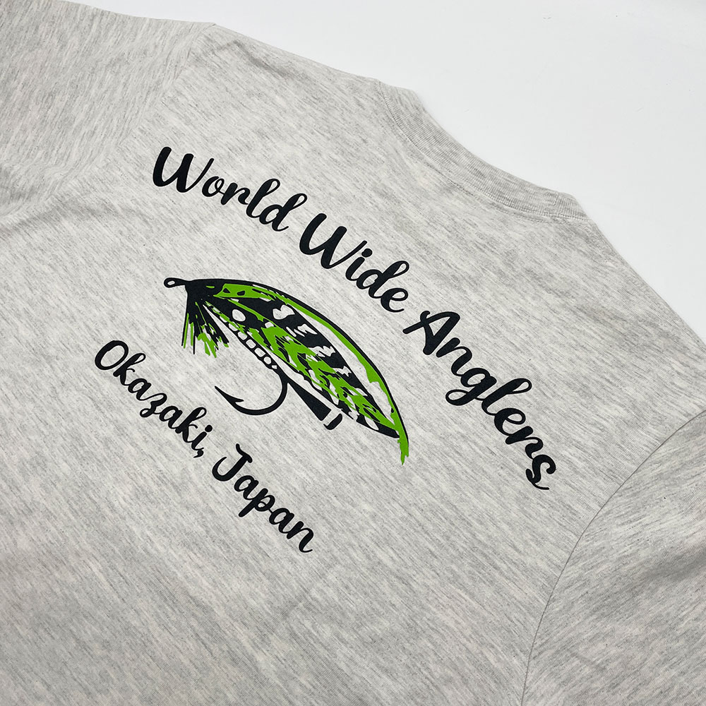 World Wide Anglers Tシャツ（フライロゴ）2025 (WWA-25-03)
