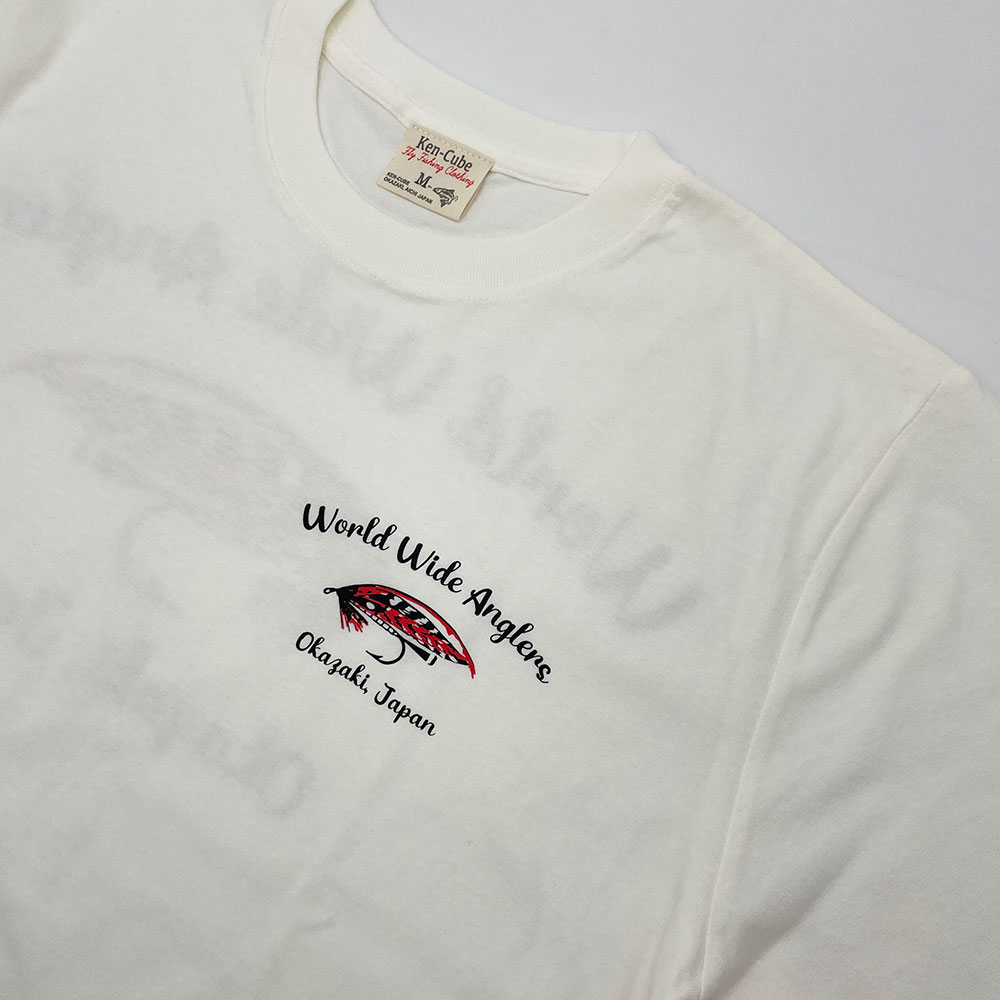 World Wide Anglers Tシャツ（フライロゴ）2025 (WWA-25-03)