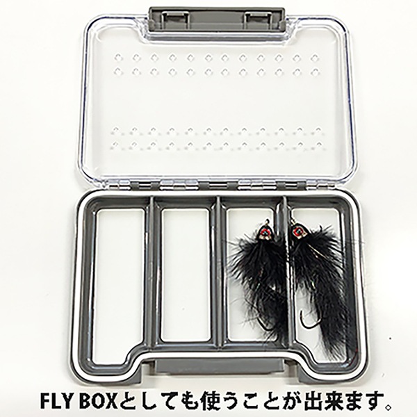 防水スリム（マグネティック)フックケース＆フライボックス
