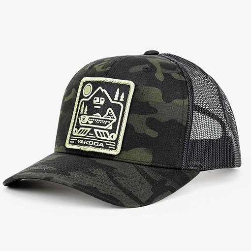 YAKODA Mountain Man Multicam Hat
