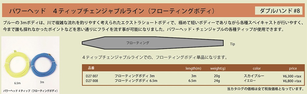 パワーヘッド６　チェンジャブルライン パワーヘッド6 チェンジャブルライン(#6)