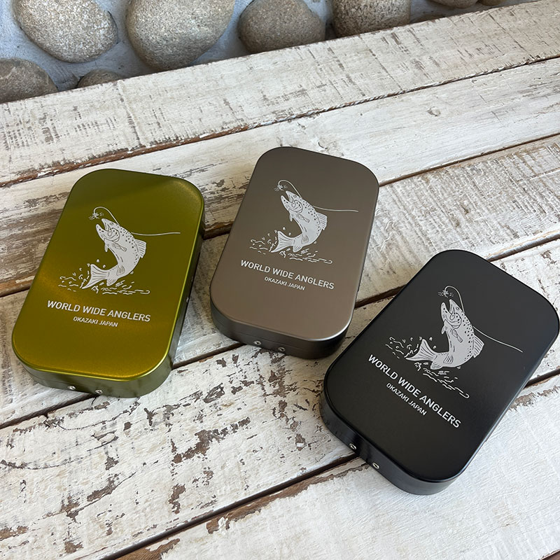 WWA "TROUT JUMPING" Aluminium Fly Box [Slit Foam] 2026