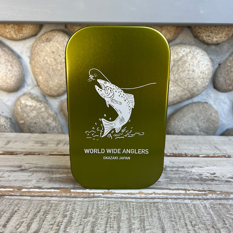 WWA "TROUT JUMPING" Aluminium Fly Box [Slit Foam] 2026
