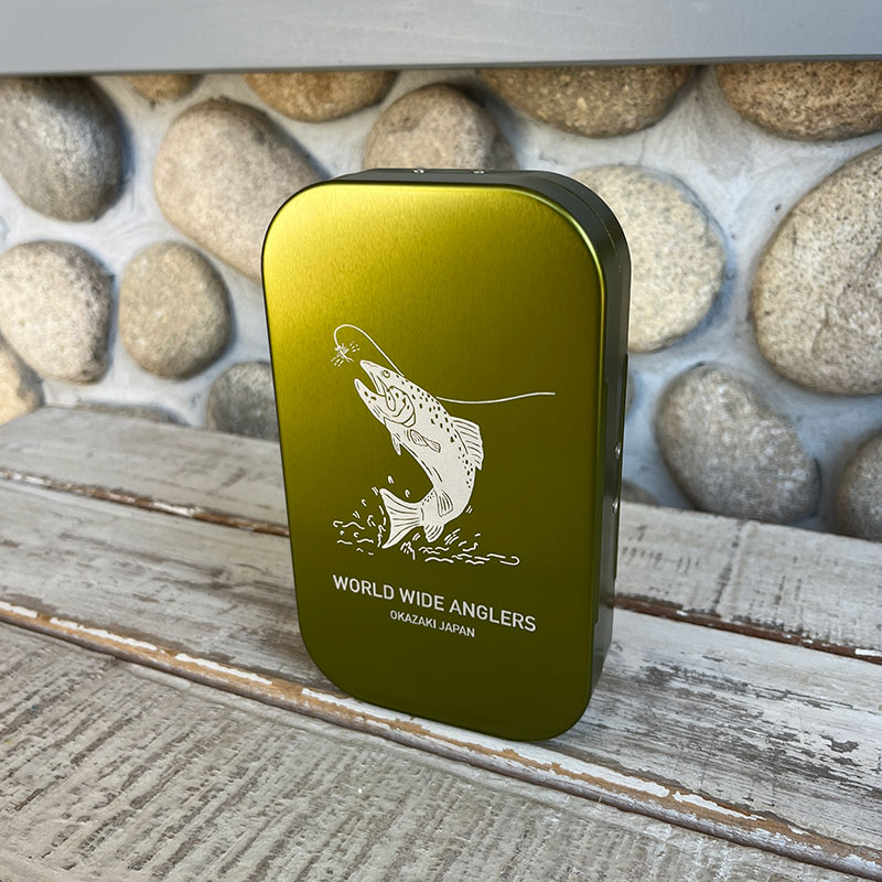 WWA "TROUT JUMPING" Aluminium Fly Box [Slit Foam] 2026