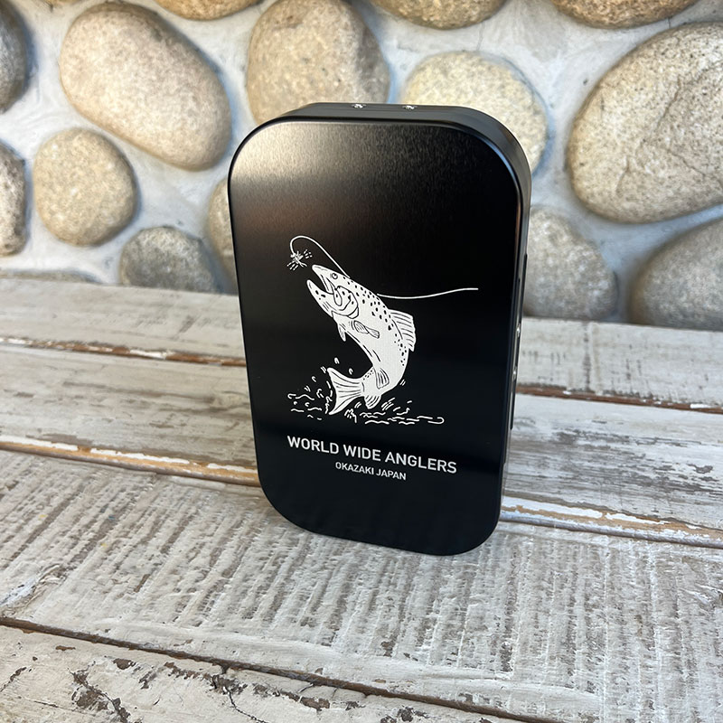 WWA "TROUT JUMPING" Aluminium Fly Box [Slit Foam] 2026