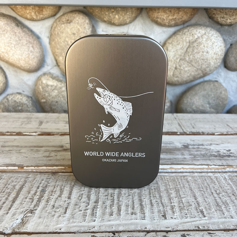 WWA "TROUT JUMPING" Aluminium Fly Box [Slit Foam] 2026