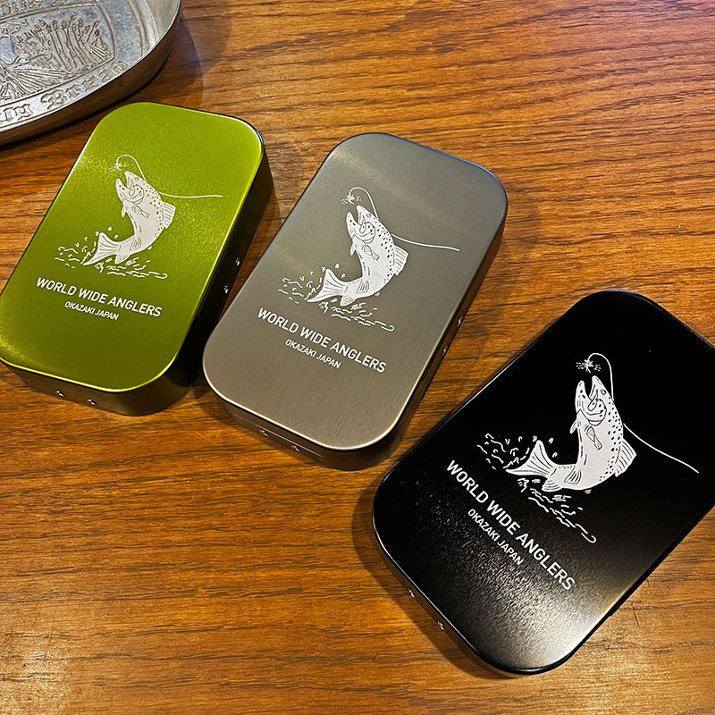 WWA "TROUT JUMPING" Aluminium Fly Box [Slit Foam] 2026