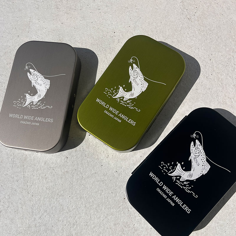 WWA "TROUT JUMPING" Aluminium Fly Box [Slit Foam] 2026