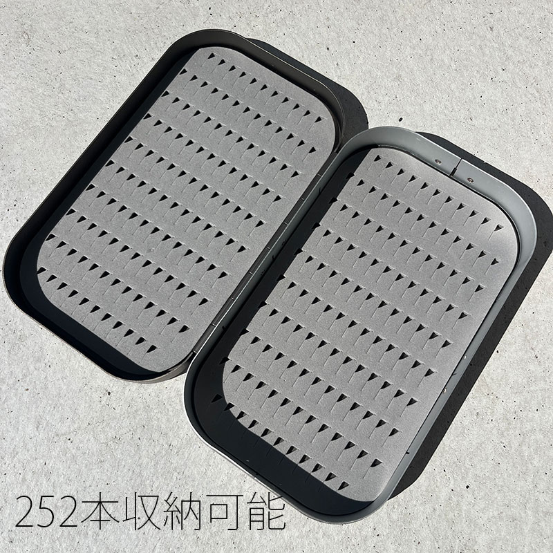 WWA "TROUT JUMPING" Aluminium Fly Box [Slit Foam] 2026