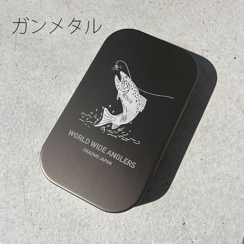 WWA "TROUT JUMPING" Aluminium Fly Box [Slit Foam] 2026