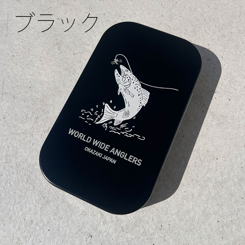 WWA "TROUT JUMPING" Aluminium Fly Box [Slit Foam] 2026