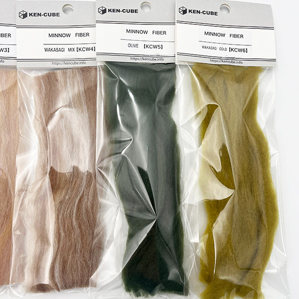 ミノーファイバー（ワカサギストリーマー用）