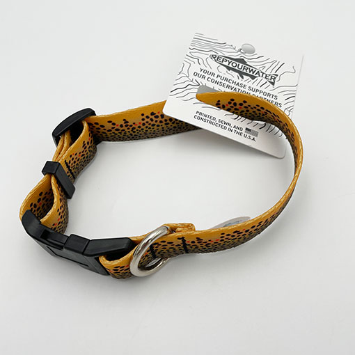 Rep Your Water - Brown Trout Dog Collar(�֥饦��ȥ饦�ȥɥå����顼)