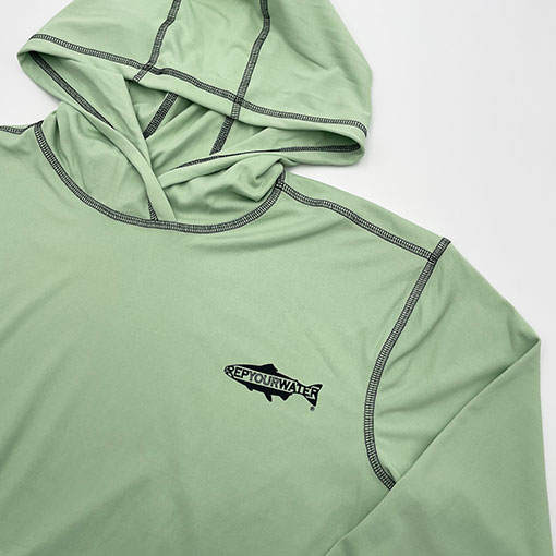 Rep Your Water Camo Trout ECO50 Sun Hoody