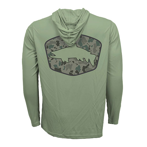Rep Your Water Camo Trout ECO50 Sun Hoody
