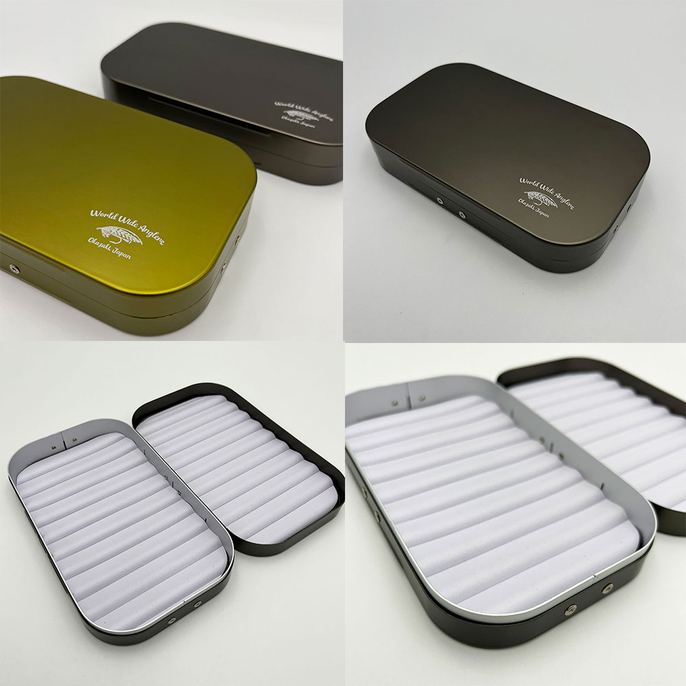 WWA Classic Fly Aluminium Fly Box [Wave Foam]