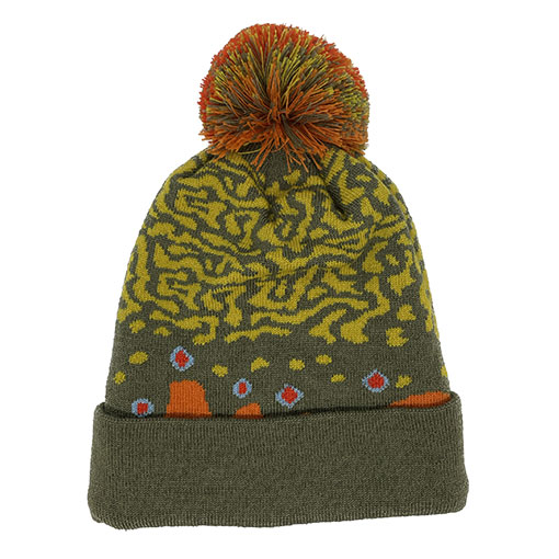 Rep Your Water - Brook Trout Skin Knit Hat (�֥�å��ȥ饦�ȥ�����˥åȥϥå�)