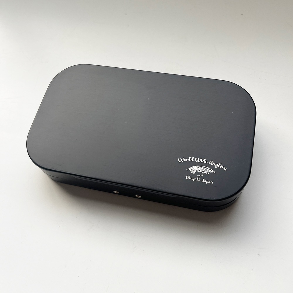 WWA Classic Fly Aluminium Fly Box [8comp+Foam]