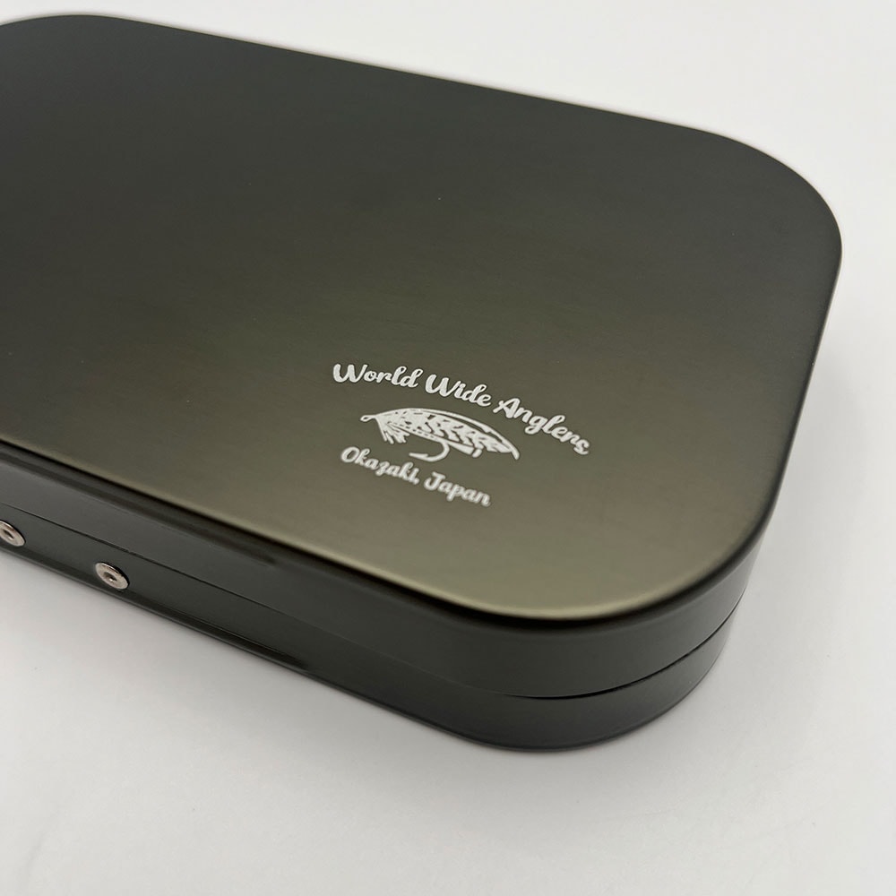 WWA Classic Fly Aluminium Fly Box [8comp+Foam]
