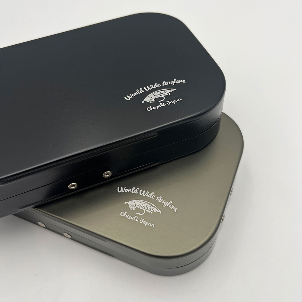WWA Classic Fly Aluminium Fly Box [8comp+Foam]