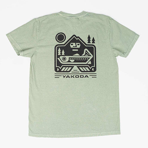 YAKODA Mountain Man Short Sleeve Tee