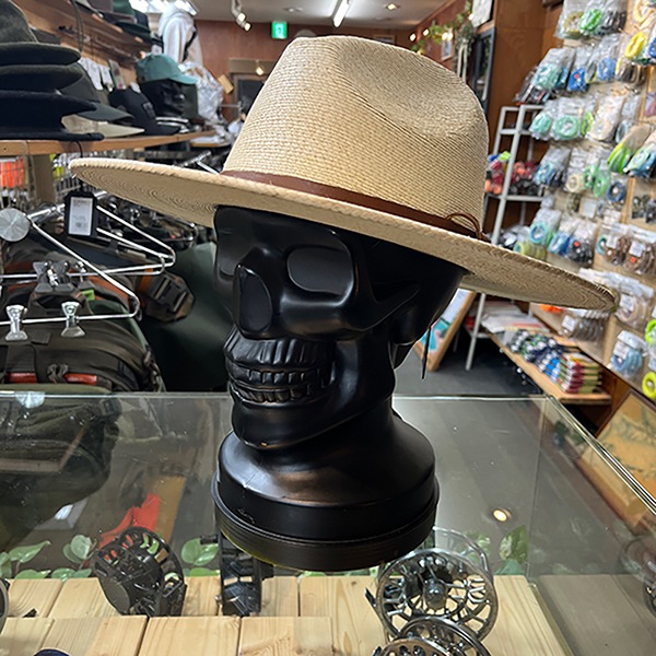 BRIXTON FIELD PROPER STRAW HAT