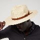 BRIXTON FIELD PROPER STRAW HAT