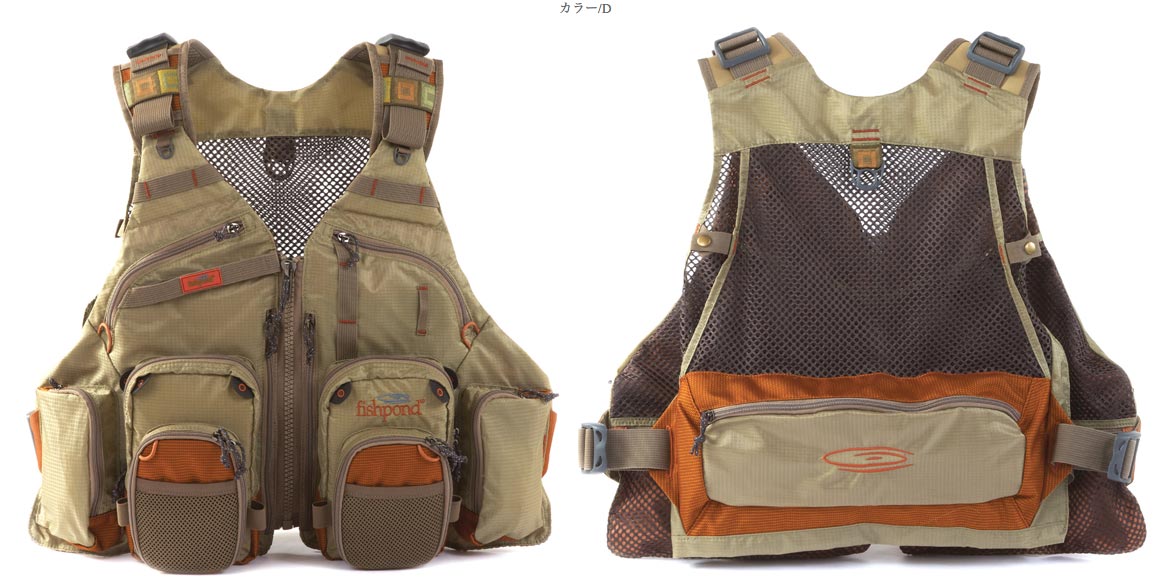 新品未使用】FISHPOND ゴアレンジ テックパック フィッシングベスト