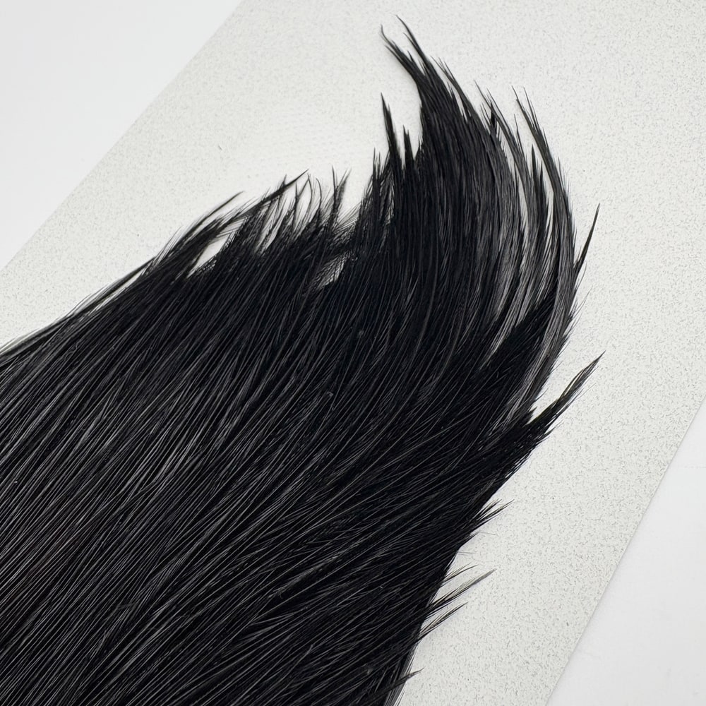 KEOUGH ハックルケープ ＃2 ブラック(No.2)