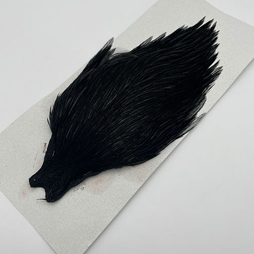 KEOUGH ハックルケープ ＃2 ブラック(No.3)