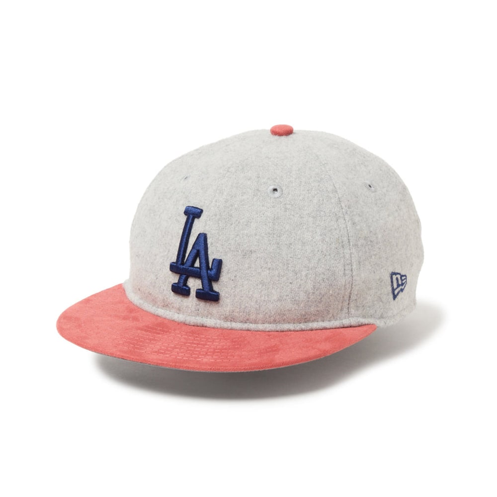 RC 9FIFTY ロサンゼルス・ドジャース ライトグレー ピンク