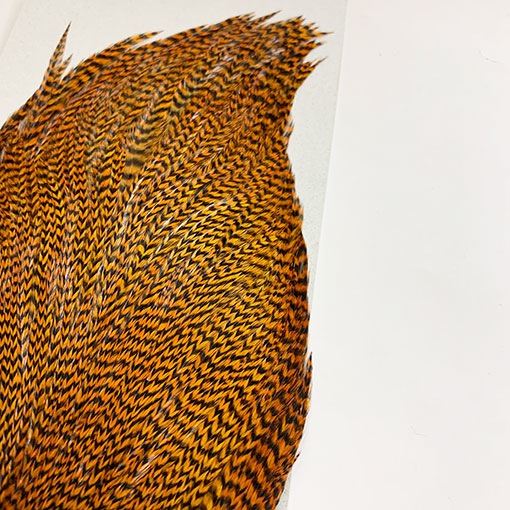 KEOUGH ハックルケープ ＃2 グリズリｰ ジンジャー(No.1)