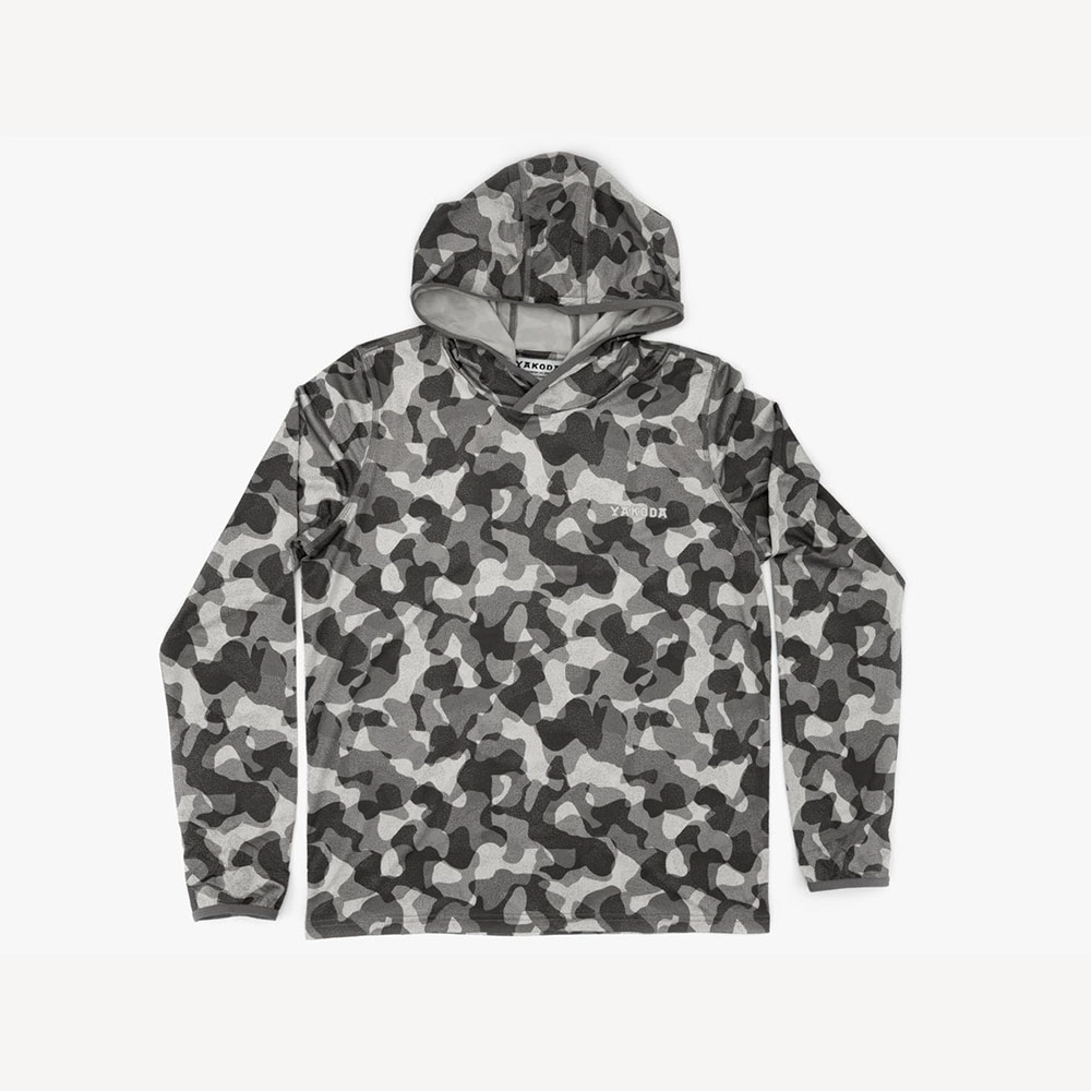 YAKODA Lightweight Solar Hoodie - Abstract Camo