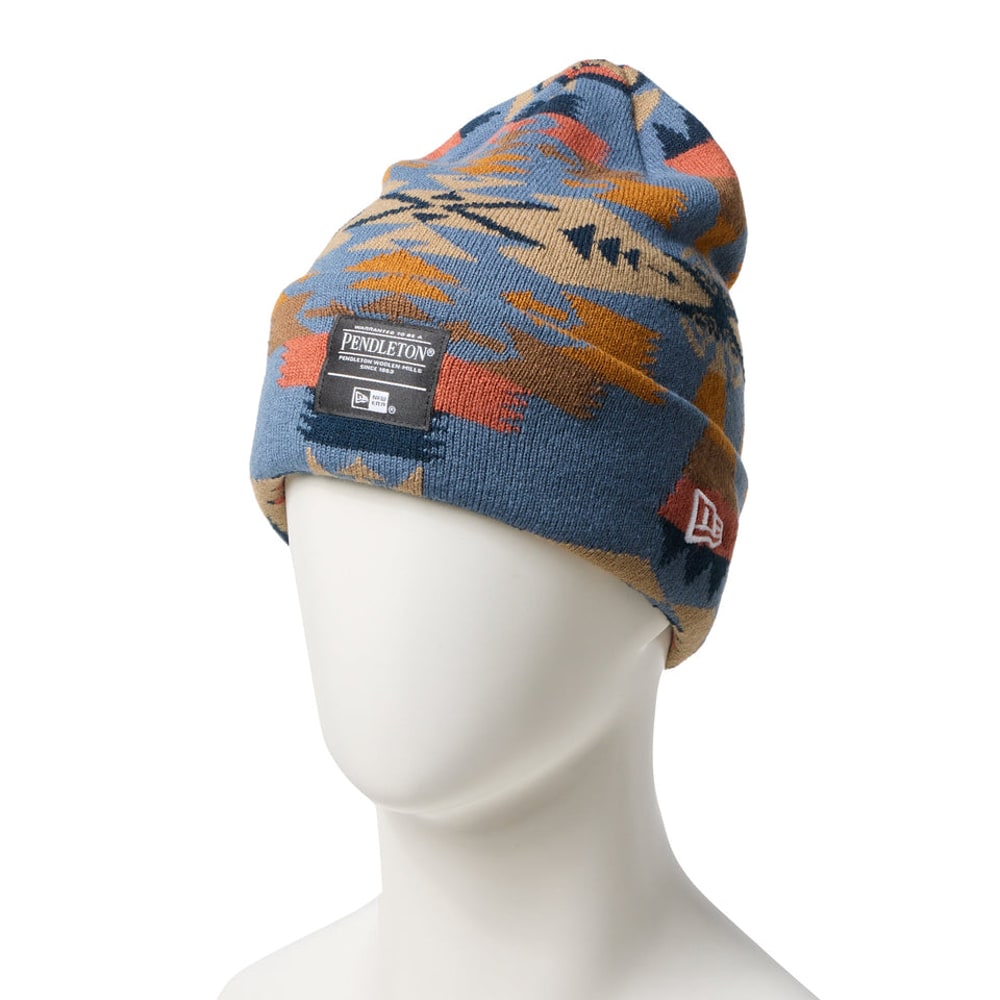 NEW ERA ベーシック カフニット Pendleton ペンドルトン