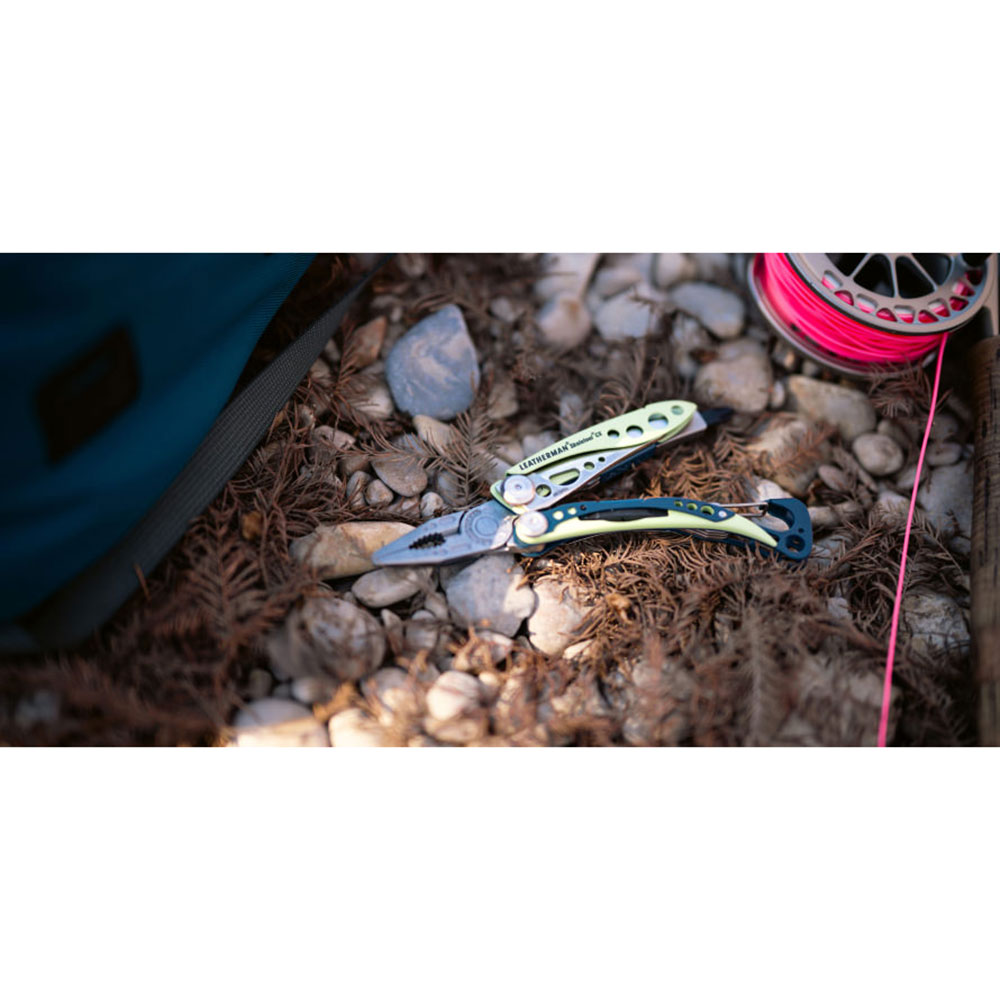 LEATHERMAN Skeltool 　ハンドメイドレザーケース付き LEATHERMAN SKELETOOL レザーマン スケルツール 「SILVER