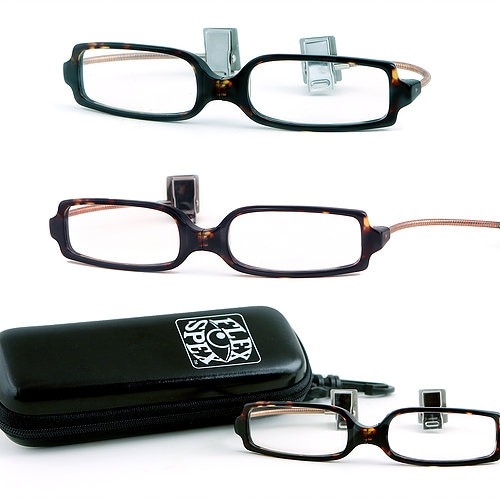 ケンキューブ ken cube FLEX SPEX シニアグラス 度数1.5 未使用品 クリア 老眼鏡 Made in USA