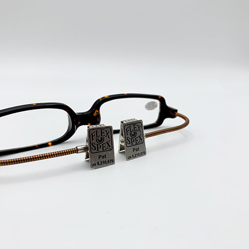 ケンキューブ ken cube FLEX SPEX シニアグラス 度数1.5 未使用品 クリア 老眼鏡 Made in USA