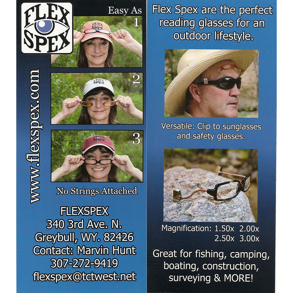 ケンキューブ ken cube FLEX SPEX シニアグラス 度数1.5 未使用品 クリア 老眼鏡 Made in USA