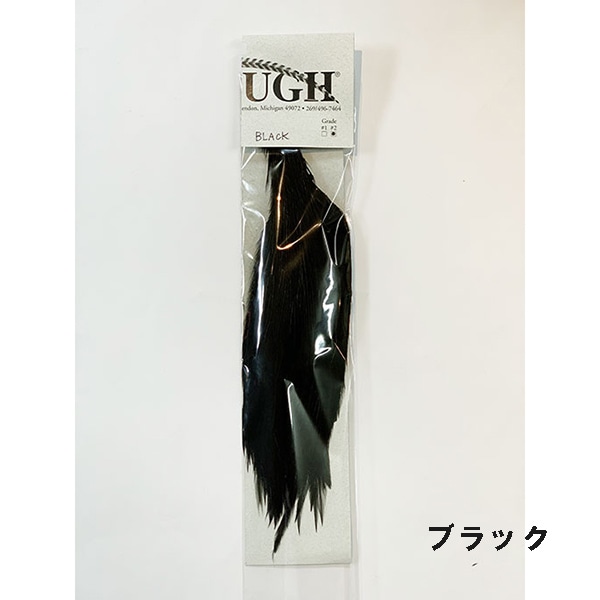 キーオ ハックル ナチュラルブラック #3 KEOUGH HACKLE スモールパック